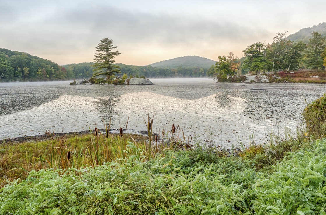 Ein Bild des Harriman State Park außerhalb von New York